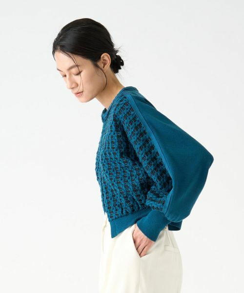 LANVIN COLLECTION / ランバン コレクション ニット・セーター | ウール刺繍カーディガン | 詳細2