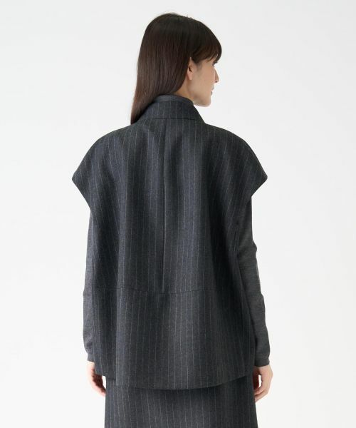 LANVIN COLLECTION / ランバン コレクション テーラードジャケット | ウールサキソニージャケット | 詳細10