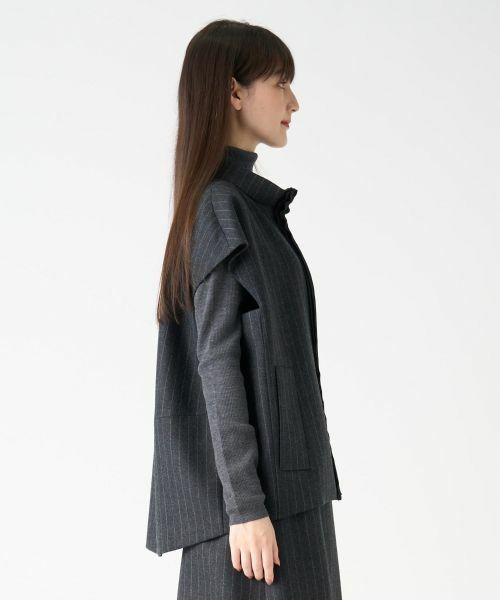 LANVIN COLLECTION / ランバン コレクション テーラードジャケット | ウールサキソニージャケット | 詳細11