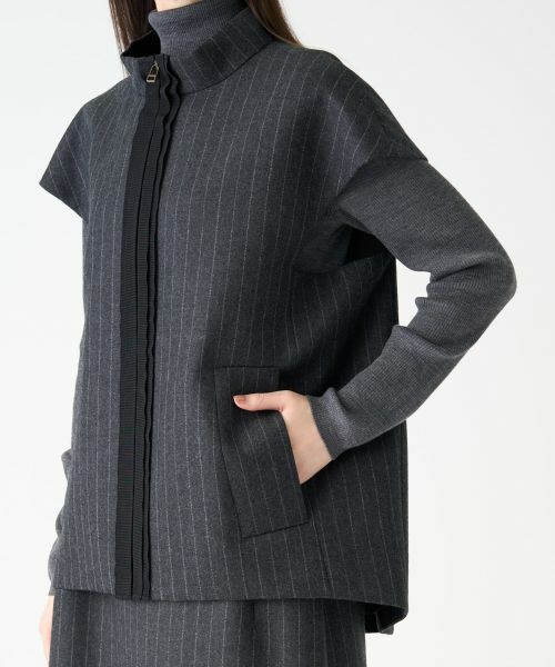 LANVIN COLLECTION / ランバン コレクション テーラードジャケット | ウールサキソニージャケット | 詳細14