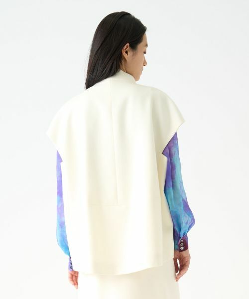 LANVIN COLLECTION / ランバン コレクション テーラードジャケット | ウールサキソニージャケット | 詳細3