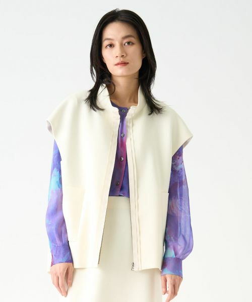 LANVIN COLLECTION / ランバン コレクション テーラードジャケット | ウールサキソニージャケット | 詳細5