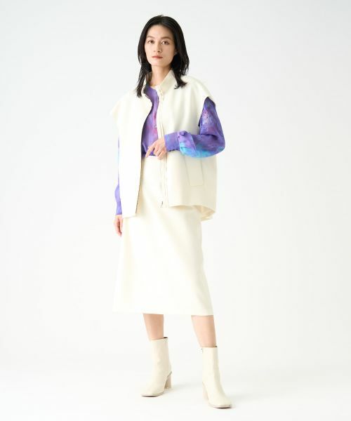 LANVIN COLLECTION / ランバン コレクション テーラードジャケット | ウールサキソニージャケット | 詳細6