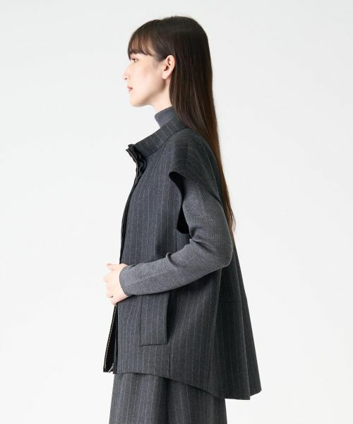 LANVIN COLLECTION / ランバン コレクション テーラードジャケット | ウールサキソニージャケット | 詳細9