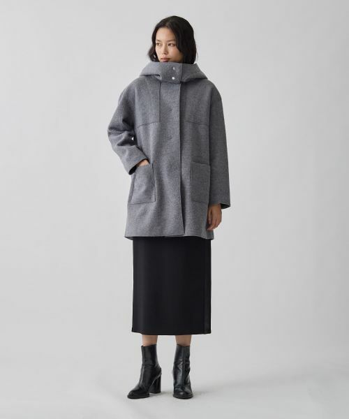 LANVIN COLLECTION / ランバン コレクション その他アウター | フードデザインコート | 詳細10