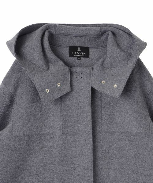 LANVIN COLLECTION / ランバン コレクション その他アウター | フードデザインコート | 詳細14