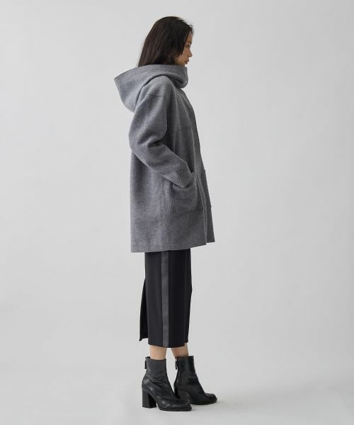 LANVIN COLLECTION / ランバン コレクション その他アウター | フードデザインコート | 詳細9