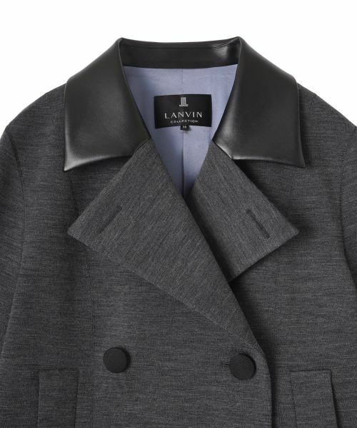 LANVIN COLLECTION / ランバン コレクション テーラードジャケット | ポンチ素材ジャケット | 詳細10