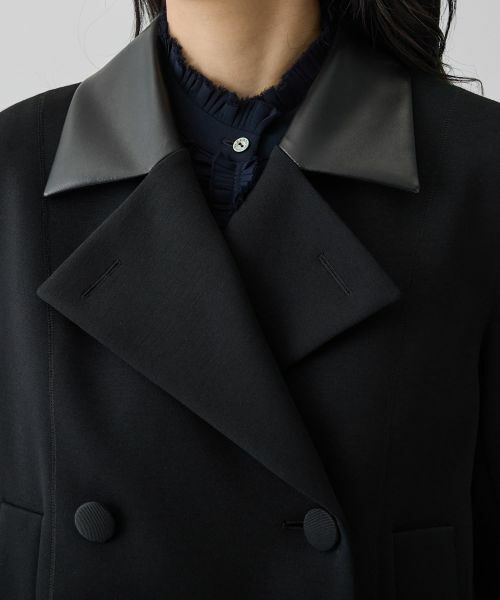 LANVIN COLLECTION / ランバン コレクション テーラードジャケット | ポンチ素材ジャケット | 詳細5