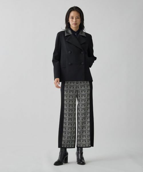 LANVIN COLLECTION / ランバン コレクション テーラードジャケット | ポンチ素材ジャケット | 詳細7