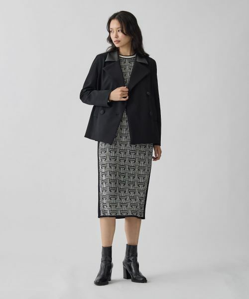 LANVIN COLLECTION / ランバン コレクション テーラードジャケット | ポンチ素材ジャケット | 詳細8