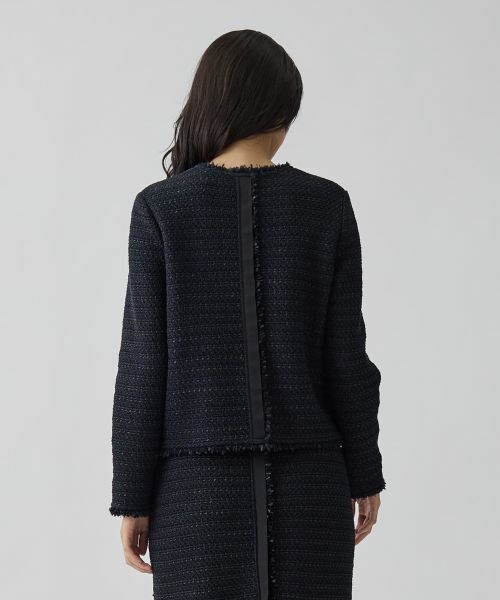 LANVIN COLLECTION / ランバン コレクション テーラードジャケット | ジゼル×メタルループジャケット | 詳細10