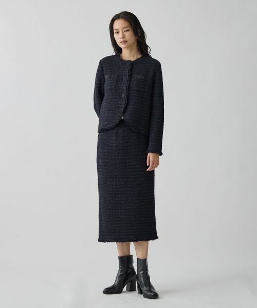 LANVIN COLLECTION / ランバン コレクション テーラードジャケット | ジゼル×メタルループジャケット | 詳細13