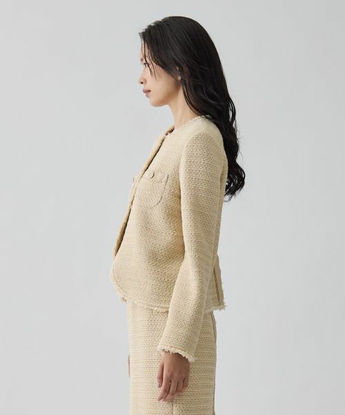 LANVIN COLLECTION / ランバン コレクション テーラードジャケット | ジゼル×メタルループジャケット | 詳細2