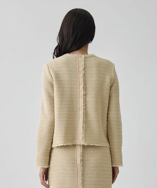 LANVIN COLLECTION / ランバン コレクション テーラードジャケット | ジゼル×メタルループジャケット | 詳細3