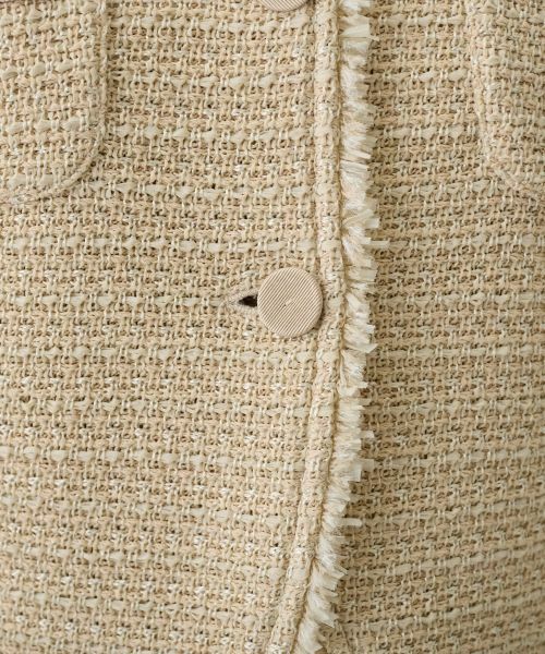 LANVIN COLLECTION / ランバン コレクション テーラードジャケット | ジゼル×メタルループジャケット | 詳細5