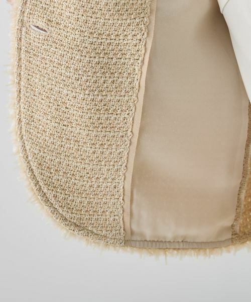 LANVIN COLLECTION / ランバン コレクション テーラードジャケット | ジゼル×メタルループジャケット | 詳細6