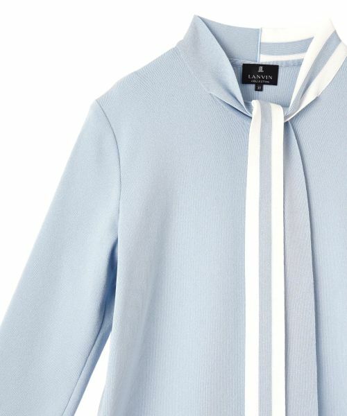 LANVIN COLLECTION / ランバン コレクション ドレス | ボウタイニットワンピース | 詳細14