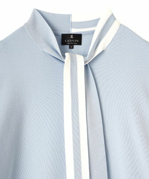 LANVIN COLLECTION / ランバン コレクション ドレス | ボウタイニットワンピース | 詳細15