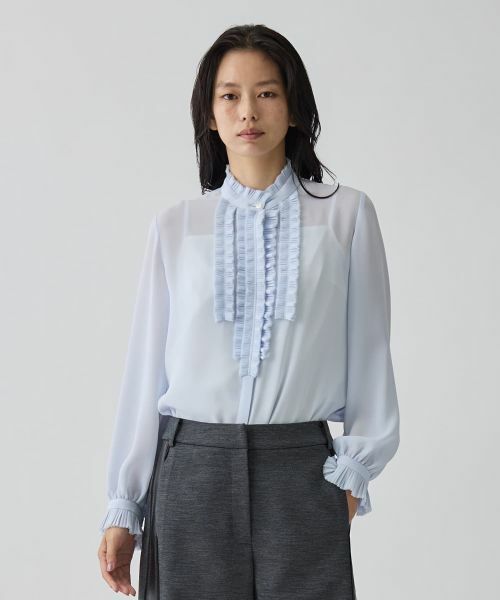 LANVIN COLLECTION / ランバン コレクション その他パンツ | ポンチ素材パンツ | 詳細1