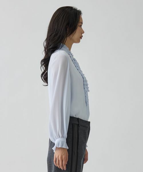 LANVIN COLLECTION / ランバン コレクション その他パンツ | ポンチ素材パンツ | 詳細4