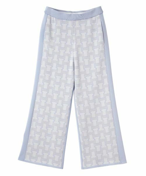 LANVIN COLLECTION / ランバン コレクション その他パンツ | アンジュウールパンツ(ライトブルー)