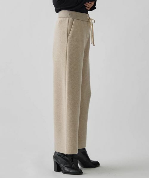 LANVIN COLLECTION / ランバン コレクション その他パンツ | 12ゲージニットパンツ | 詳細12