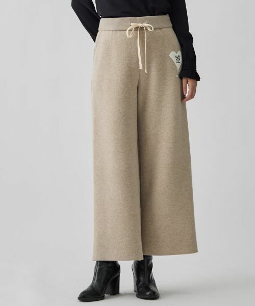 LANVIN COLLECTION / ランバン コレクション その他パンツ | 12ゲージニットパンツ | 詳細9