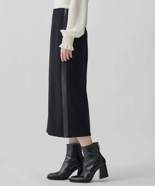 LANVIN COLLECTION / ランバン コレクション ロング・マキシ丈スカート | ポンチ素材スカート | 詳細2