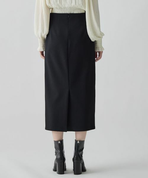 LANVIN COLLECTION / ランバン コレクション ロング・マキシ丈スカート | ポンチ素材スカート | 詳細3