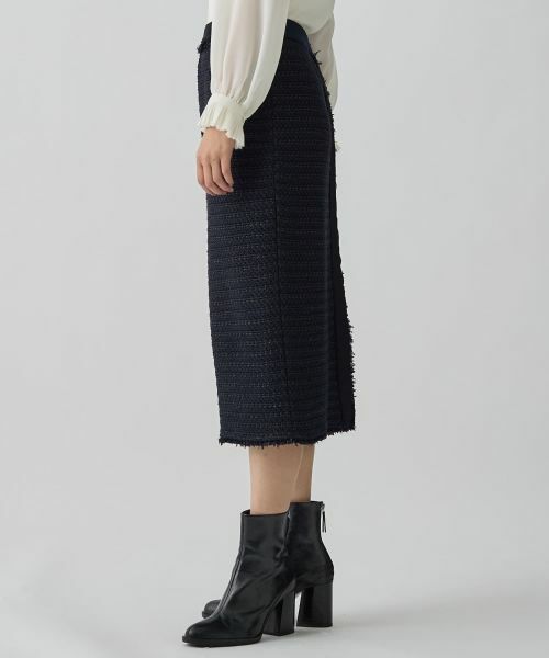 LANVIN COLLECTION / ランバン コレクション ロング・マキシ丈スカート | ジゼル×メタルループスカート | 詳細11