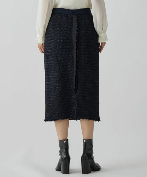 LANVIN COLLECTION / ランバン コレクション ロング・マキシ丈スカート | ジゼル×メタルループスカート | 詳細12