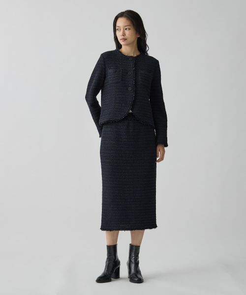 LANVIN COLLECTION / ランバン コレクション ロング・マキシ丈スカート | ジゼル×メタルループスカート | 詳細16