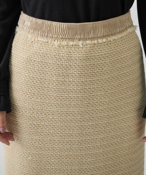 LANVIN COLLECTION / ランバン コレクション ロング・マキシ丈スカート | ジゼル×メタルループスカート | 詳細5