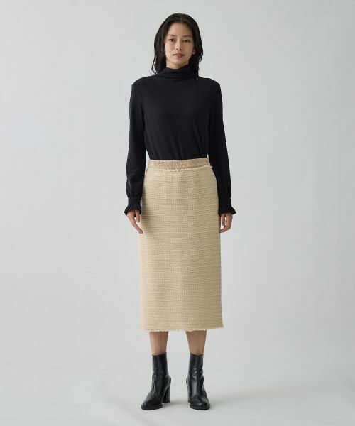 LANVIN COLLECTION / ランバン コレクション ロング・マキシ丈スカート | ジゼル×メタルループスカート | 詳細8