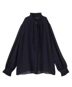 LANVIN COLLECTION / ランバン コレクション シャツ・ブラウス | フリルシフォンブラウス