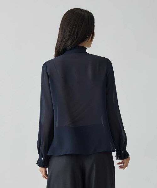 LANVIN COLLECTION / ランバン コレクション シャツ・ブラウス | フリルシフォンブラウス | 詳細11