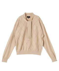 LANVIN COLLECTION / ランバン コレクション ニット・セーター | 16ゲージアイレット柄ニット