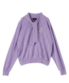 LANVIN COLLECTION / ランバン コレクション ニット・セーター | 16ゲージアイレット柄ニット