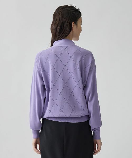 LANVIN COLLECTION / ランバン コレクション ニット・セーター | 16ゲージアイレット柄ニット | 詳細16