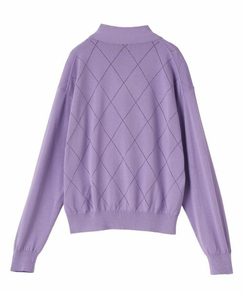 LANVIN COLLECTION / ランバン コレクション ニット・セーター | 16ゲージアイレット柄ニット | 詳細20