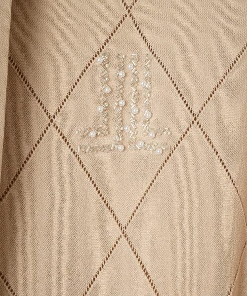LANVIN COLLECTION / ランバン コレクション ニット・セーター | 16ゲージアイレット柄ニット | 詳細25