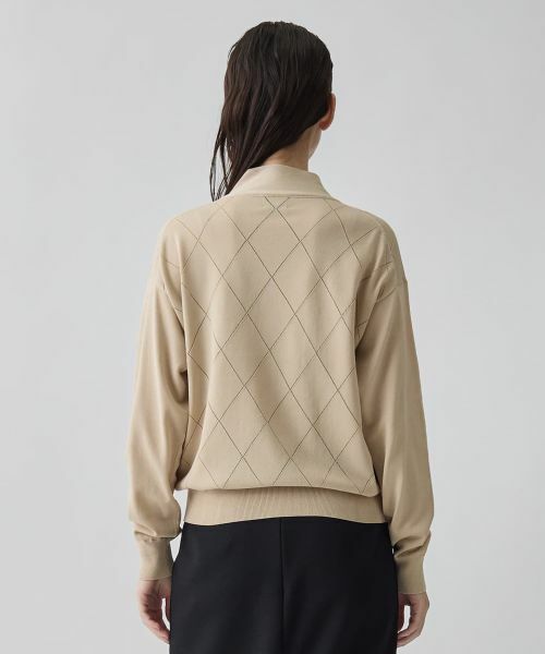 LANVIN COLLECTION / ランバン コレクション ニット・セーター | 16ゲージアイレット柄ニット | 詳細3