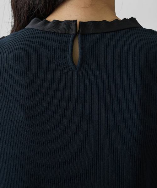 LANVIN COLLECTION / ランバン コレクション ニット・セーター | 14ゲージレースデザインニット | 詳細10