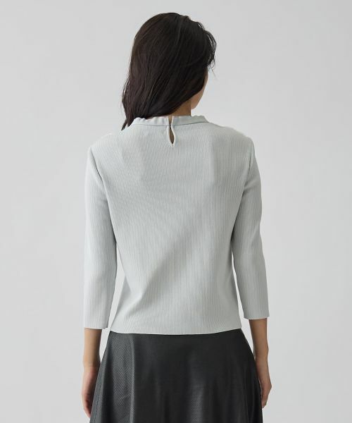 LANVIN COLLECTION / ランバン コレクション ニット・セーター | 14ゲージレースデザインニット | 詳細15