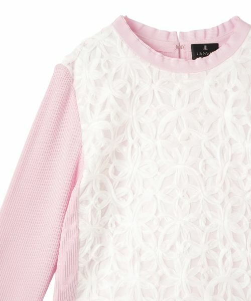 LANVIN COLLECTION / ランバン コレクション ニット・セーター | 14ゲージレースデザインニット | 詳細21