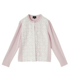 LANVIN COLLECTION / ランバン コレクション ニット・セーター | 16ゲージレースデザインカーディガン