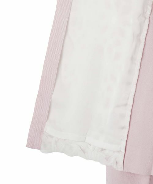 LANVIN COLLECTION / ランバン コレクション ニット・セーター | 16ゲージレースデザインカーディガン | 詳細13