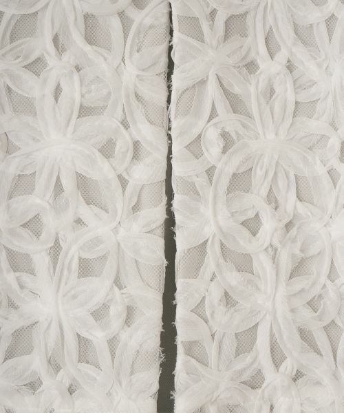 LANVIN COLLECTION / ランバン コレクション ニット・セーター | 16ゲージレースデザインカーディガン | 詳細16