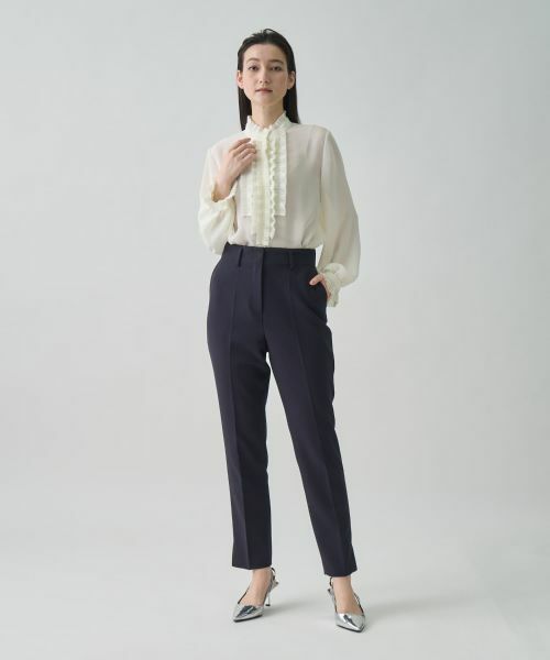 LANVIN COLLECTION / ランバン コレクション その他パンツ | BRERAダブルクロスパンツ | 詳細12